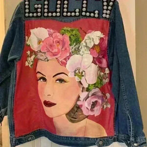 Hand Painted Denim Jacket